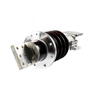 Isolateur en céramique électrique adapté aux besoins du client 40.5KV de bague à haute tension avec le conducteur en laiton