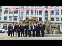 Le fabricant de transformateurs électriques visite Hebei Yachen Electric Co., Ltd.